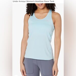 Under Armour mesh racer tank